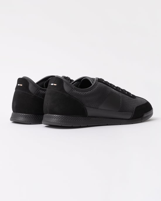 Nitan Low Profile Trainers in Black - Image 3