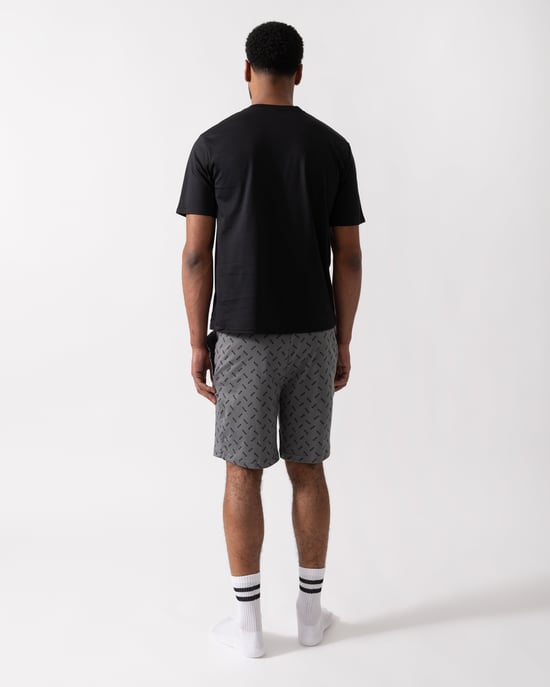 Relax Short Short Pyjama Set in Black - Image 3