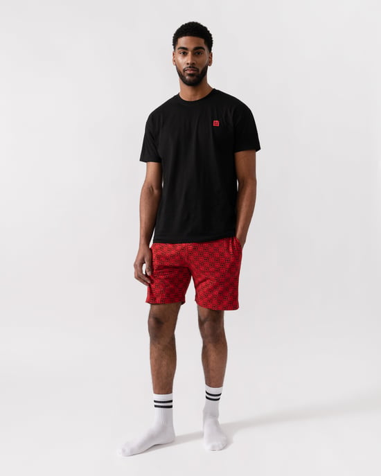 Aaron Pyjama Set in Black - Image 1