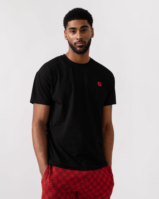 Aaron Pyjama Set in Black - Image 6