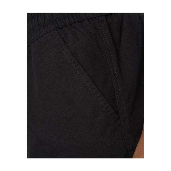 Crosshatch Mens Blansmoore Elasticated Regular Casual Shorts (Black) - Image 3