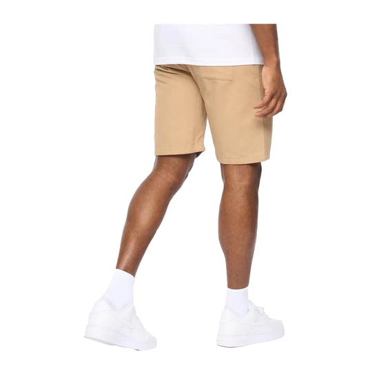 Crosshatch Mens Blansmoore Elasticated Regular Casual Shorts (Stone) - Image 2