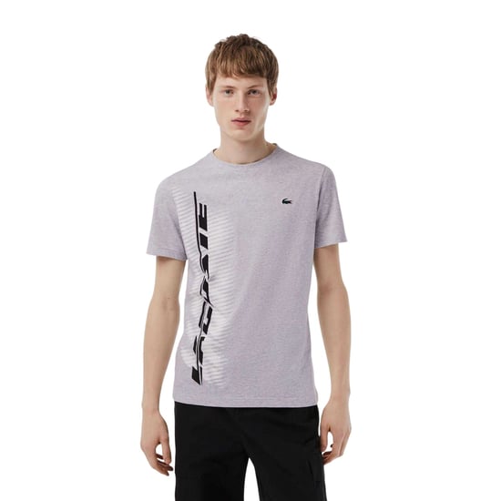 Lacoste Heren Normaal T-Shirt (Grijs) - Image 5