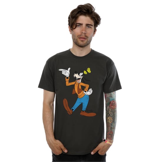 Disney Klassisk Goofy t-shirt för herrar (Ljus grafit) - Image 4
