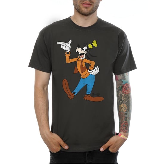 Disney Klassisk Goofy t-shirt för herrar (Ljus grafit) - Image 5