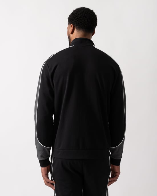 Tracksuit Jacket in Black - Image 3