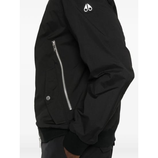 Moose Knuckles Courville bomber crinkle jacket - Image 4
