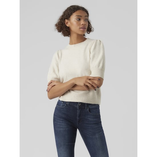 Vero Moda vmdoffy 2/4 o-neck pullover ga noos 10278313 birch - Image 5