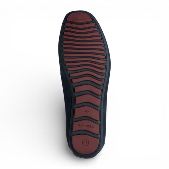 Tamaris Heren Bruine Suède Mocassin Loafers Casual Schoenen - Image 5
