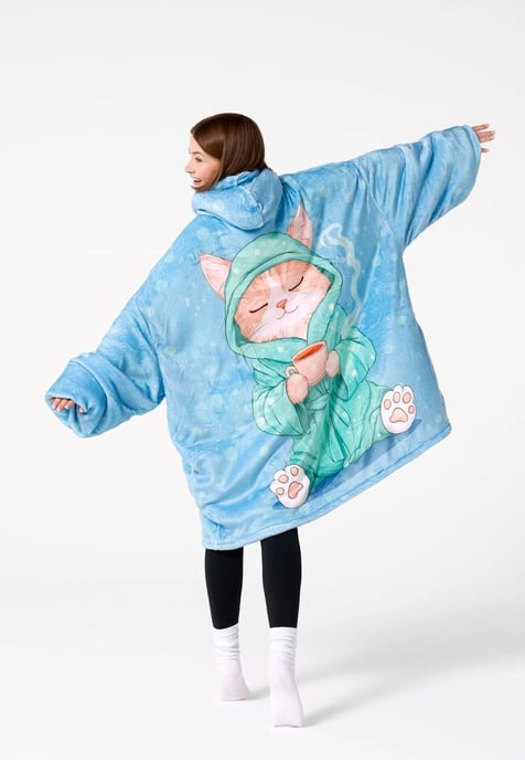 "Tea Time fm" Knuffelhoodie - Image 3