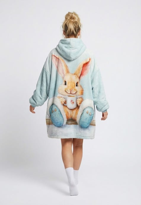 "Winter Bunny fm" Huggie - Image 3