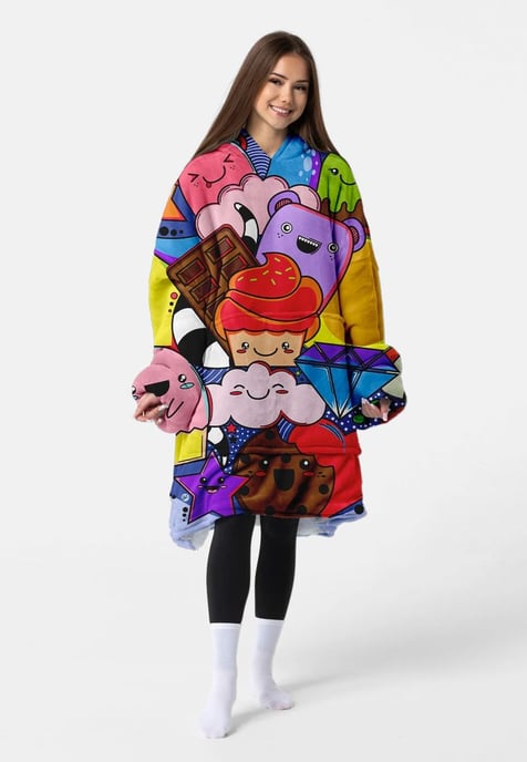 "Kawaii" Knuffelhoodie - Image 2