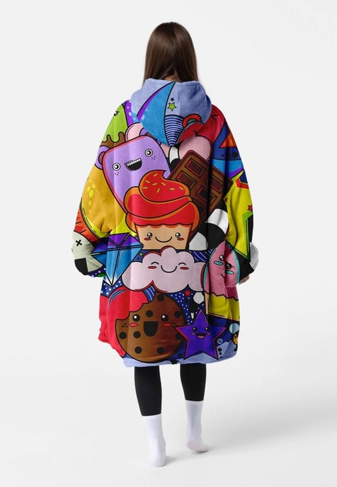 "Kawaii" Knuffelhoodie - Image 3