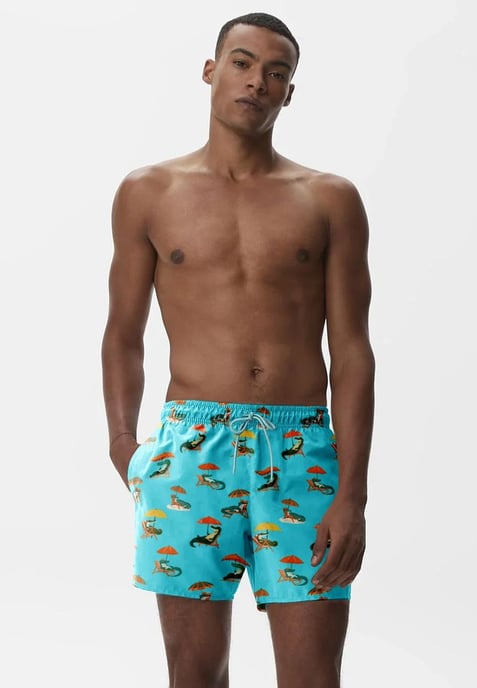 "Crocodiles" Swim Shorts - Image 2