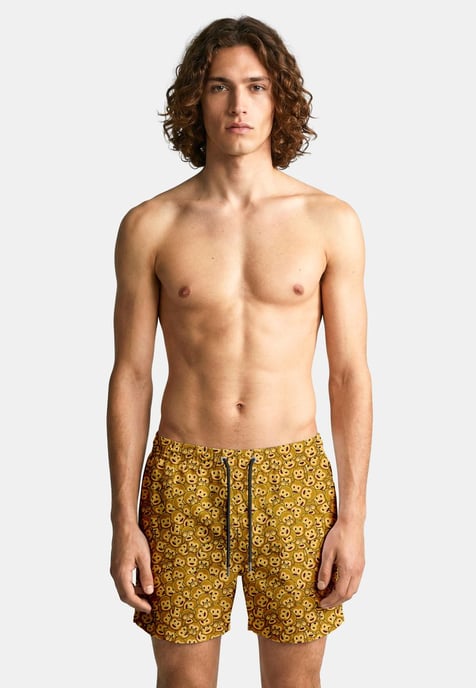 "Three Wise Monkeys" Swim Shorts - Image 2