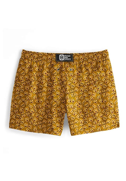 "Three Wise Monkeys" Swim Shorts - Image 3