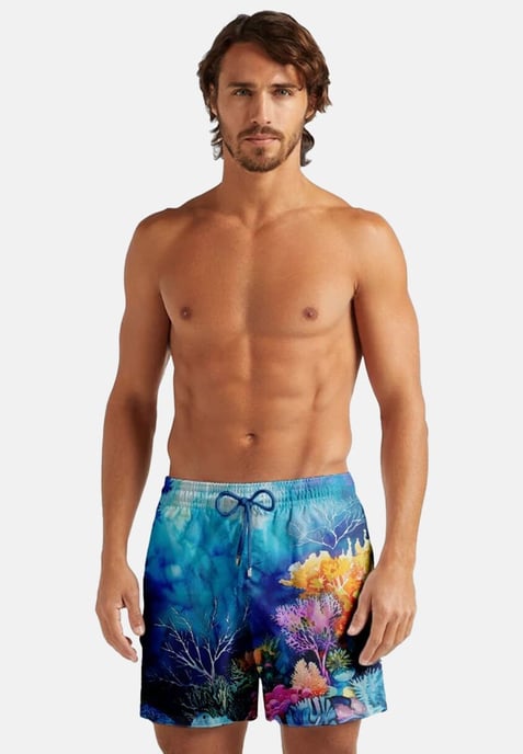 "Reef Coral" Zwemshorts - Image 2