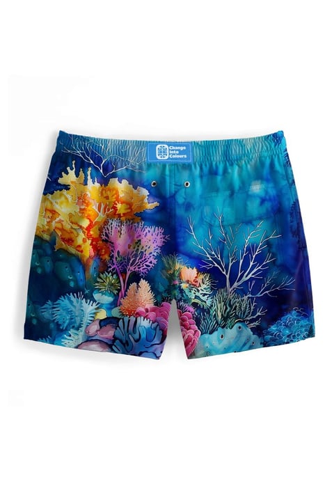 "Reef Coral" Zwemshorts - Image 3