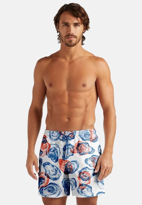 "Colorful Oyesters" Swim Shorts - Image 2