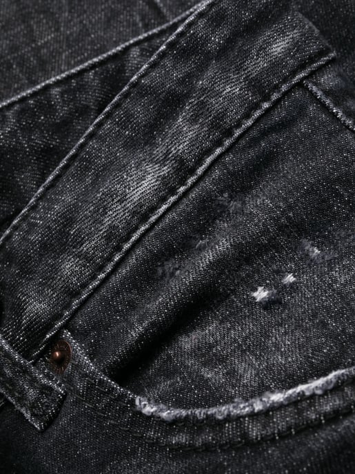 One Life One Planet Cool Guy Jeans in Black - Image 3