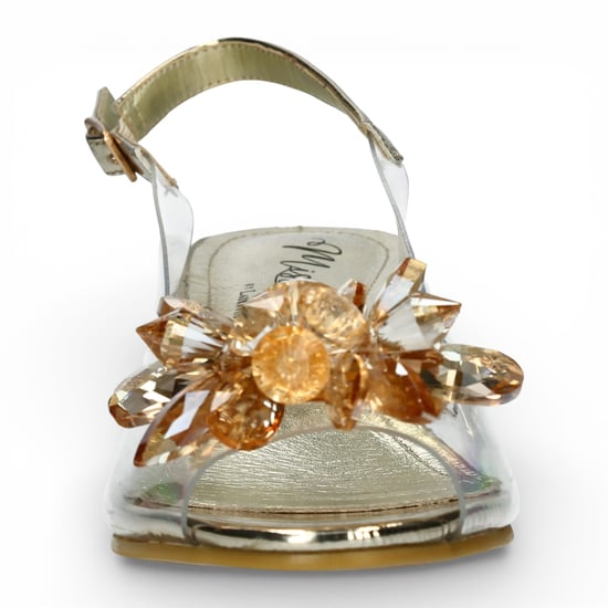Laura Vita Mily-22 instapsandalen met gouden Cinderella-hak voor dames - Image 4