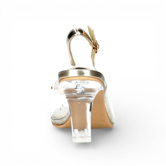 Laura Vita Mira 01 instapsandalen met gouden Cinderella-hak voor dames - Image 6