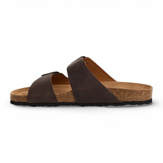 Tamaris Herr Bruna Läder Slip-On Footbed Toffelsandaler - Image 3