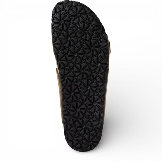 Tamaris Herr Olivgröna Lädersandaler med Slip-On-Footbed - Image 5