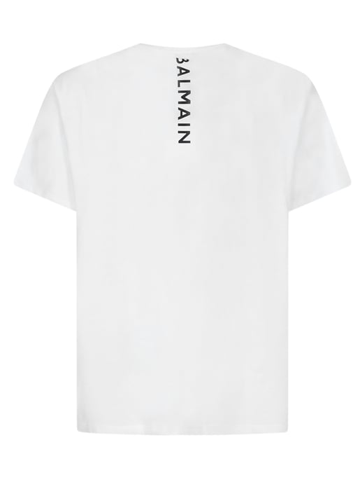 Back Logo Printed T-Shirt in White - Image 3