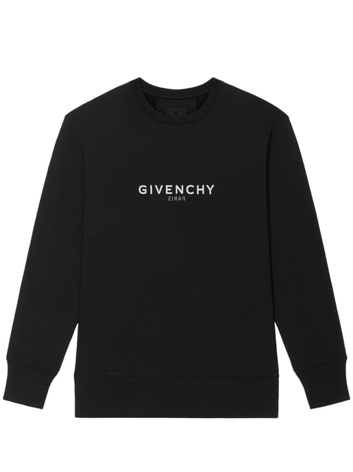 Reverse Paris Sweatshirt in Black - Image 2