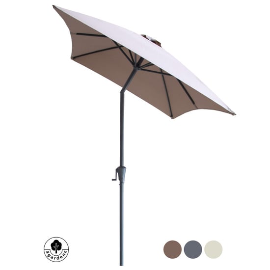 4gardenz ® parasol rechthoek 150x250cm kantelbaar balkonparasol - Image 3