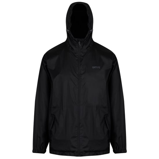 Regatta Mens Pack It III Waterproof Jacket (Black) - Image 1