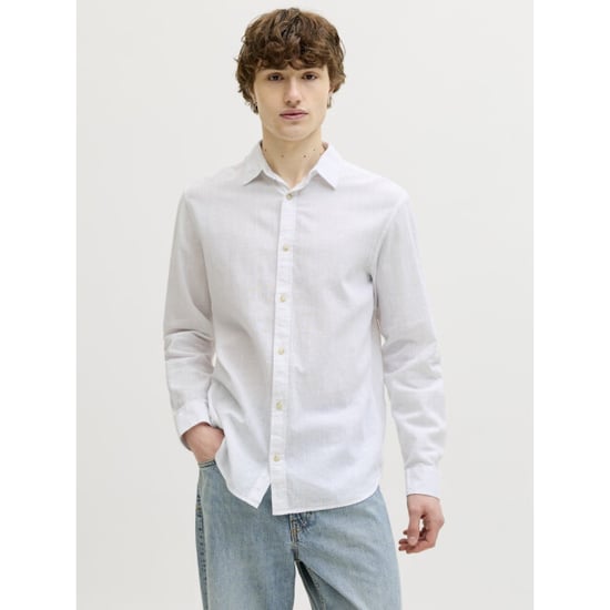 Jack & Jones Jjesummer linen blend shirt ls sn dessin - Image 6