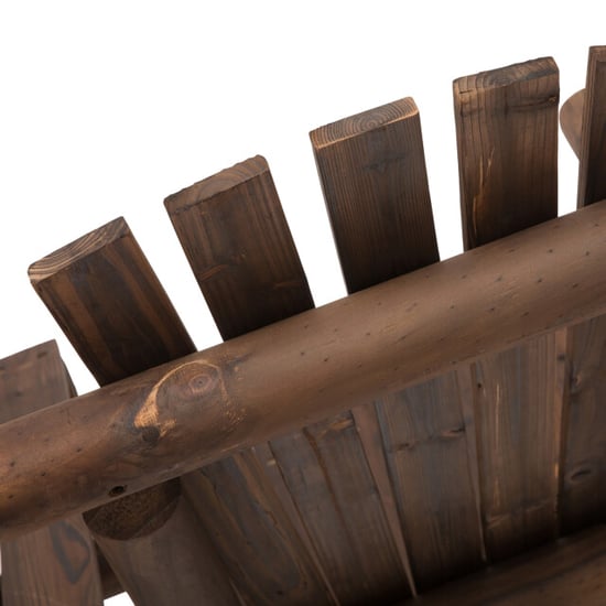 4goodz Tuinbank met 2 zitplaatsen en een tafel van hout - - Image 4
