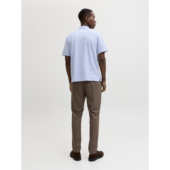 Jack & Jones jprblaethan ss zip polo sn 12292992 chambray - Image 5