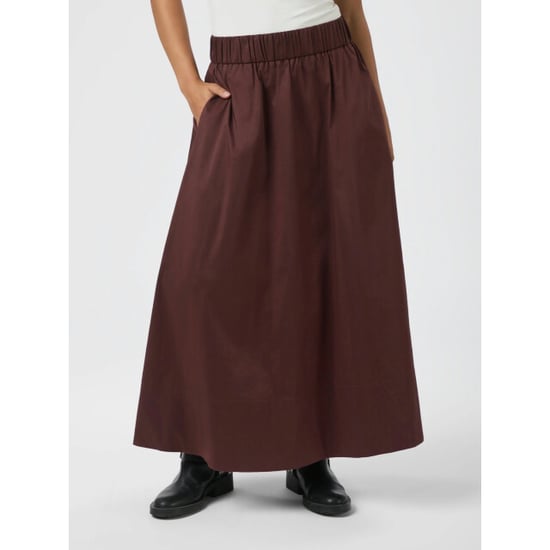 Neo Noir yara poplin skirt 158280 174 burgundy - Image 1