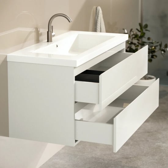 Mirlux Badkamermeubel sena 100cm - wastafel - Image 6