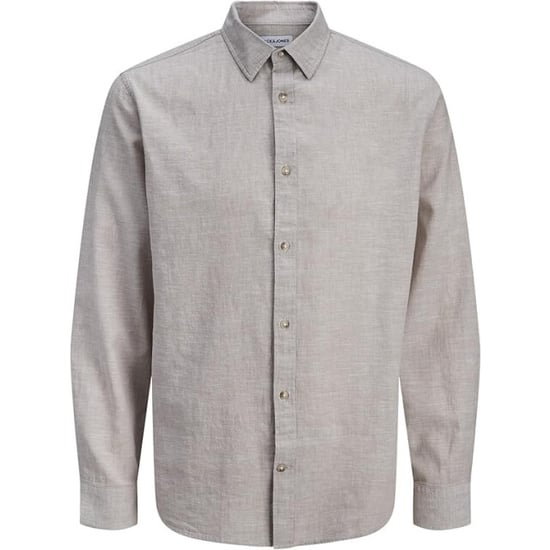 Jack & Jones Jjesummer linen blend shirt ls sn zand - Image 1