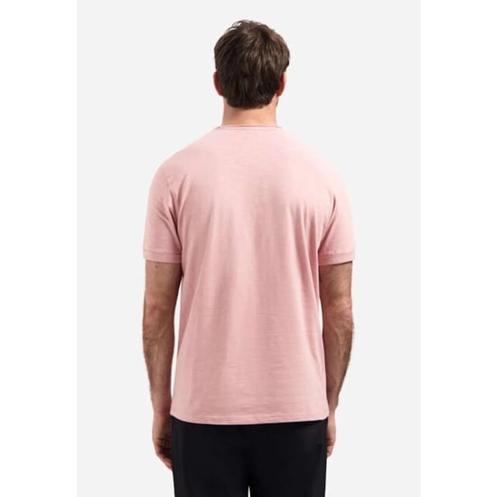 No Excess T-shirt crewneck slub light mauve - Image 4