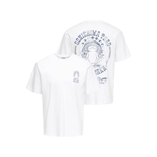 Only & Sons Onsfred life rlx ss print tee noos - Image 3
