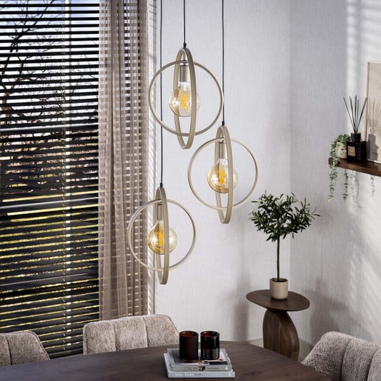 Hoyz hanglamp turn around getrapt 3-lichts - - Image 2
