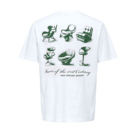 Only & Sons Onsfred life rlx ss print tee noos - Image 2