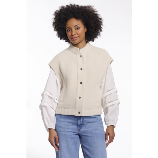 Rino & Pelle Boxy waistcoat off-white - Image 1