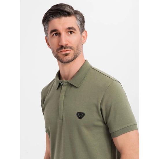 Ombre Eximio heren poloshirt - met ritsje - Image 1