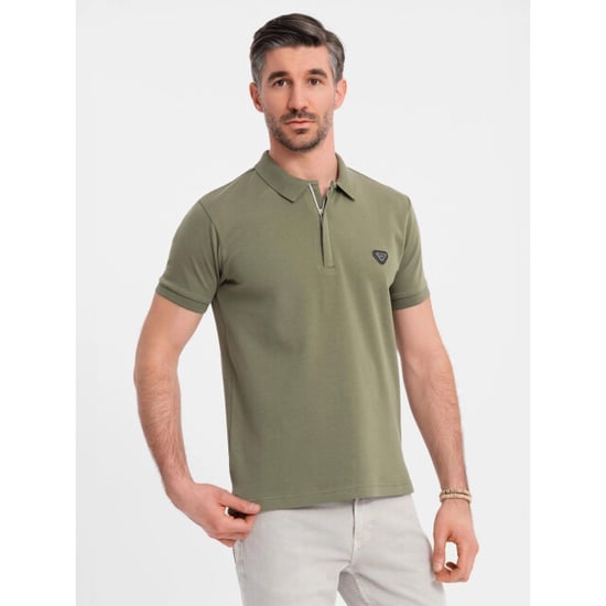 Ombre Eximio heren poloshirt - met ritsje - Image 6