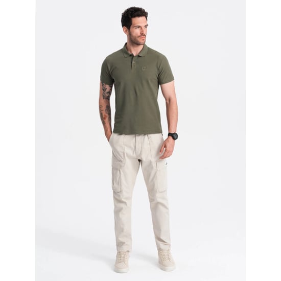 Ombre Italian style poloshirt heren korte mouw donker italianstyle - Image 4