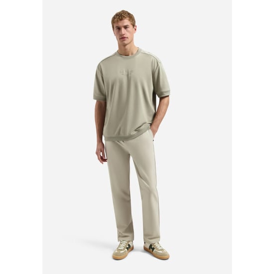 No Excess T-shirt crewneck solid heavy interl taupe - Image 6
