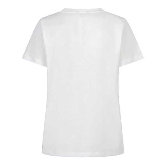 Esqualo T-shirt sp26-05014 offwhite/red - Image 2