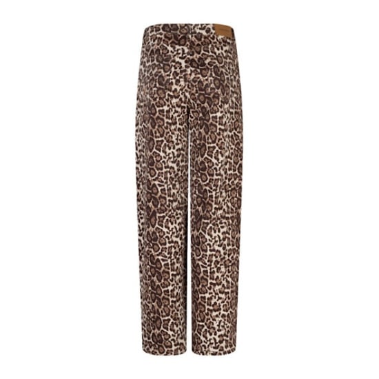 Esqualo Broek leopard sp26-12001 print - Image 2