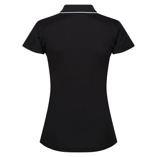 Regatta Womens/Ladies Maverick V Polo Shirt (Black) - Image 2